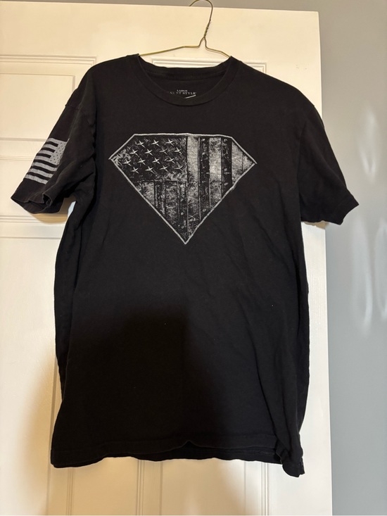 Grunt Style Other - Grunt Style Short-Sleeve Tee with Distressed Flag Diamond - L
